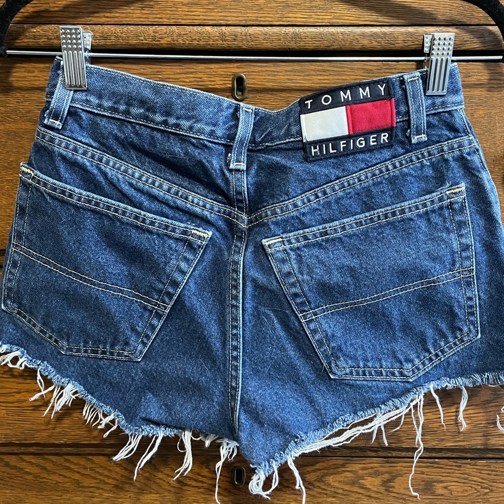 Vintage Tommy Hilfiger cut off shorts
